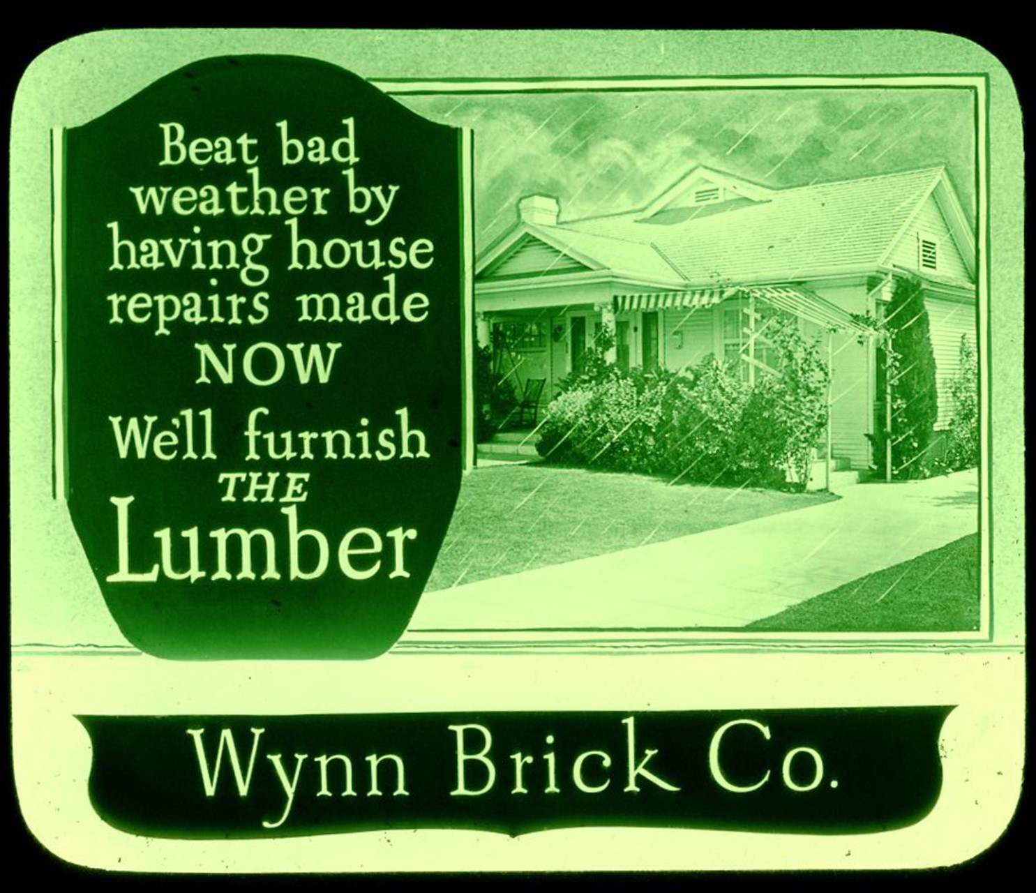 Wynn Brick co July 1927